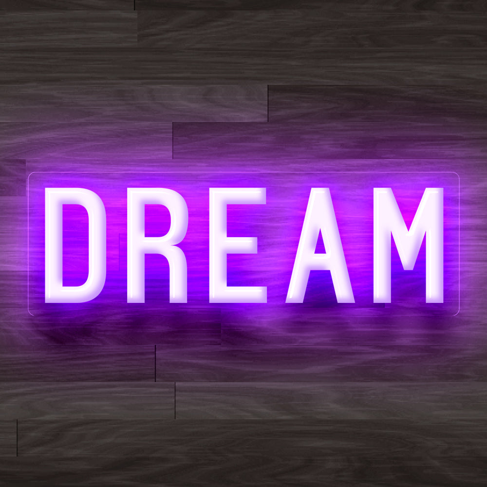 8X0011 Dream Room Man Cave Living Home Decor Display Flexible illuminated Neon Sign