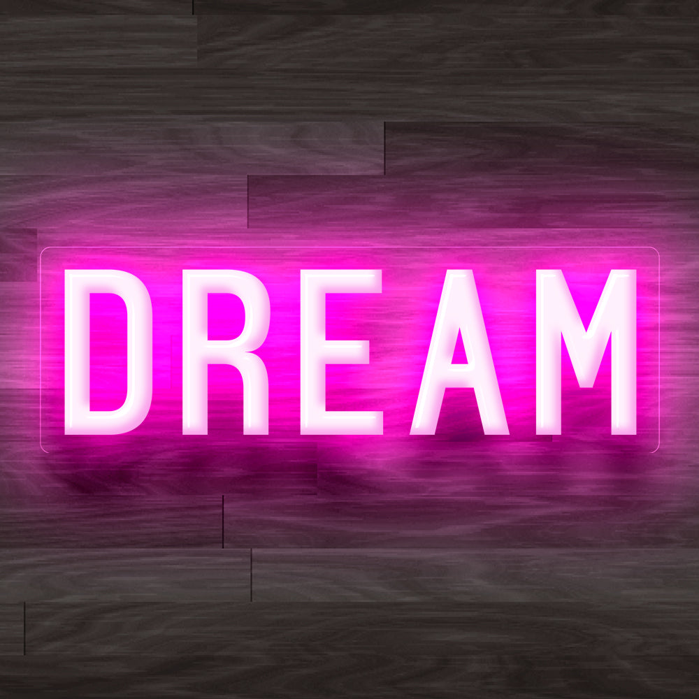 8X0011 Dream Room Man Cave Living Home Decor Display Flexible illuminated Neon Sign