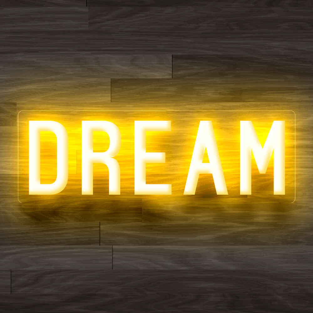 8X0011 Dream Room Man Cave Living Home Decor Display Flexible illuminated Neon Sign