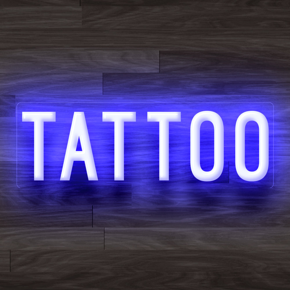 8X0018 Tattoo Salon Shop Decor Display Flexible illuminated Neon Sign