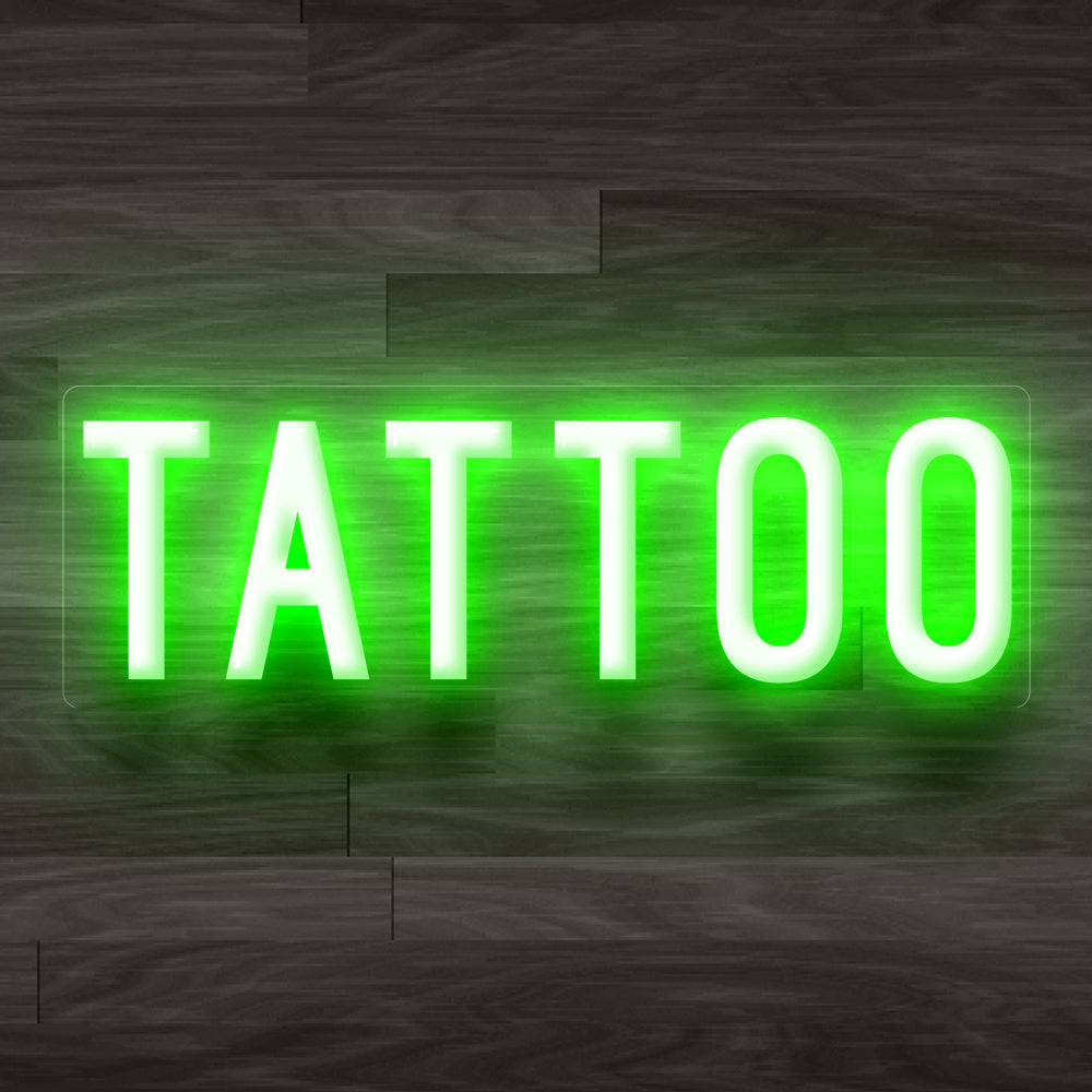 8X0018 Tattoo Salon Shop Decor Display Flexible illuminated Neon Sign