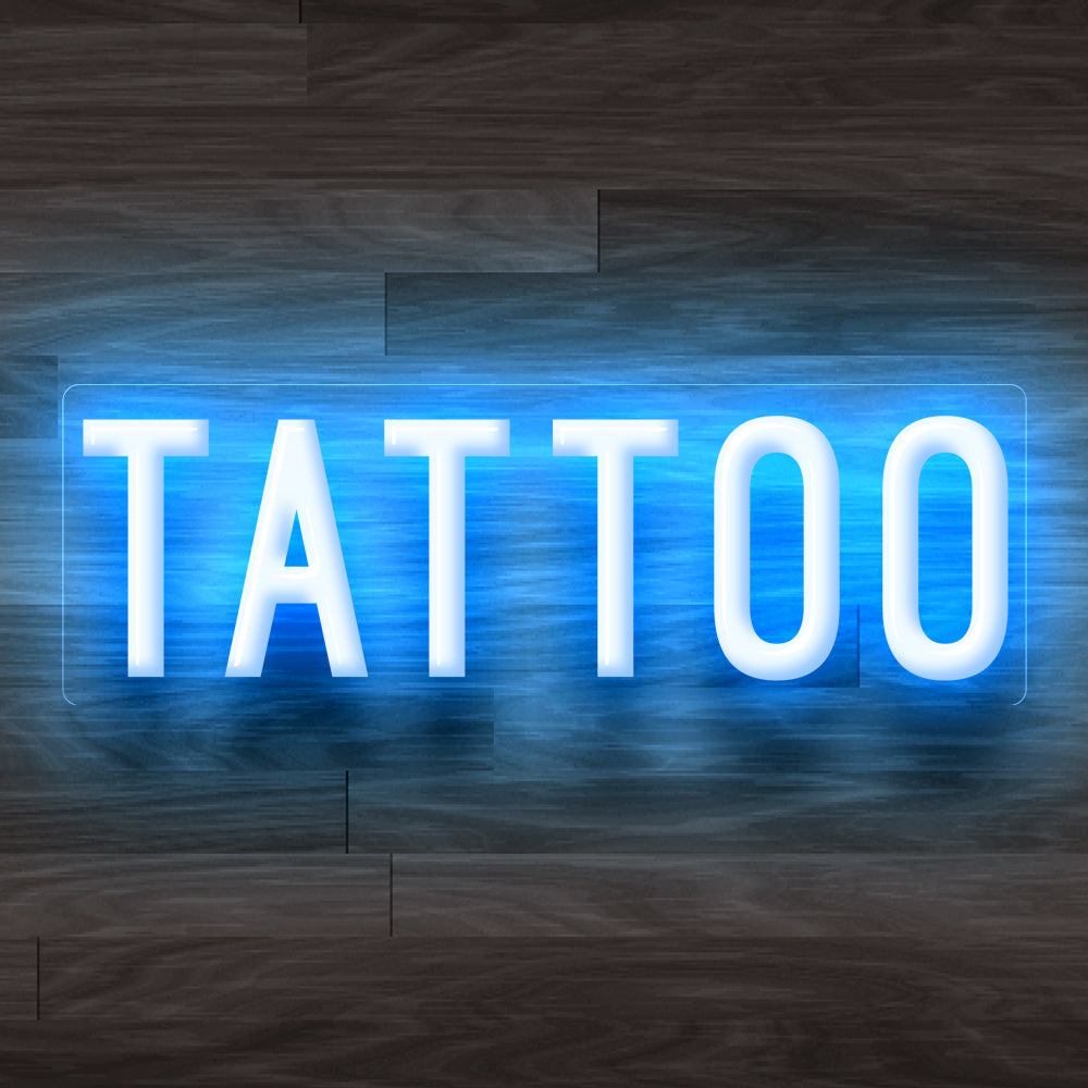 8X0018 Tattoo Salon Shop Decor Display Flexible illuminated Neon Sign