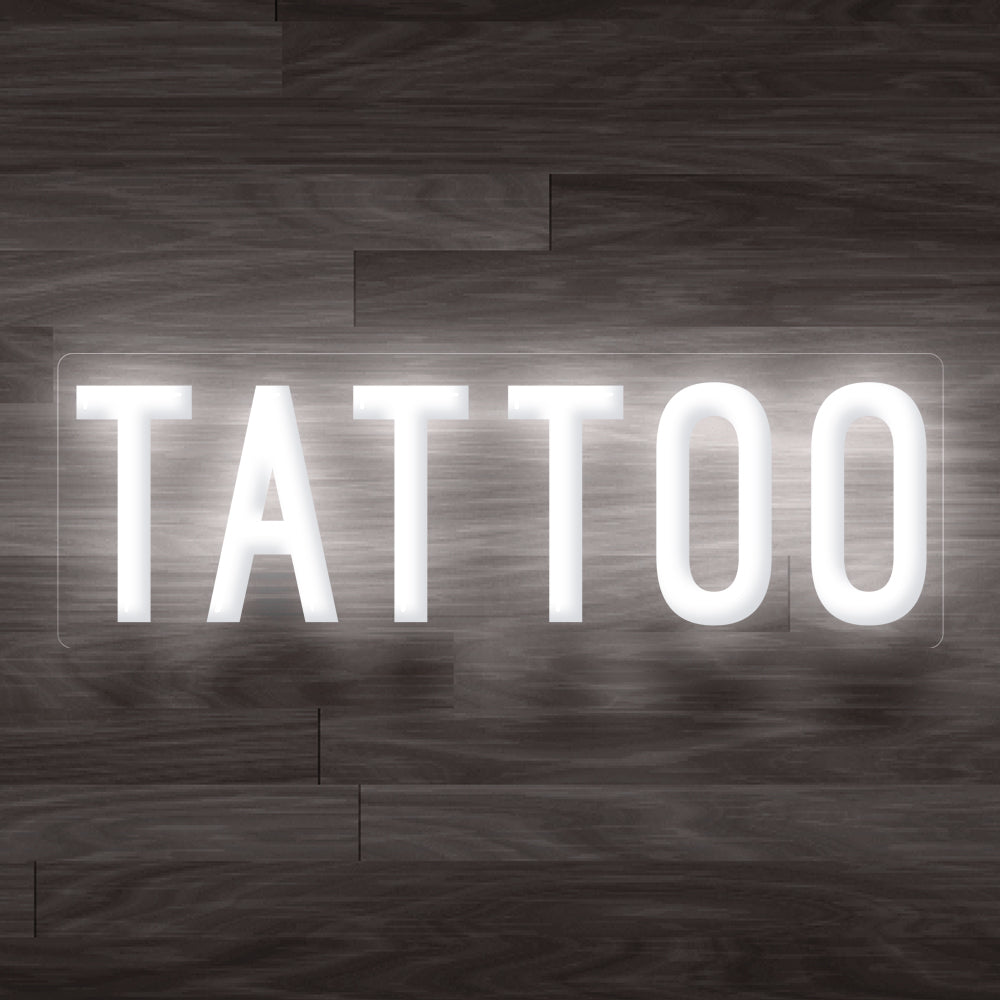 8X0018 Tattoo Salon Shop Decor Display Flexible illuminated Neon Sign