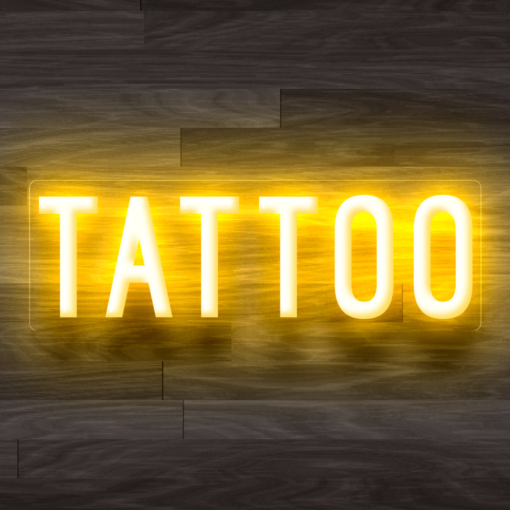 8X0018 Tattoo Salon Shop Decor Display Flexible illuminated Neon Sign