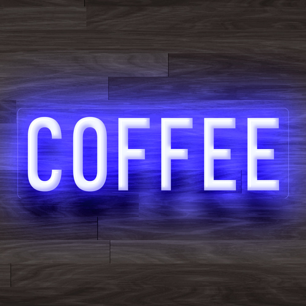 8X0019 Coffee Cafe Shop Open Home Decor Display Flexible illuminated Neon Sign