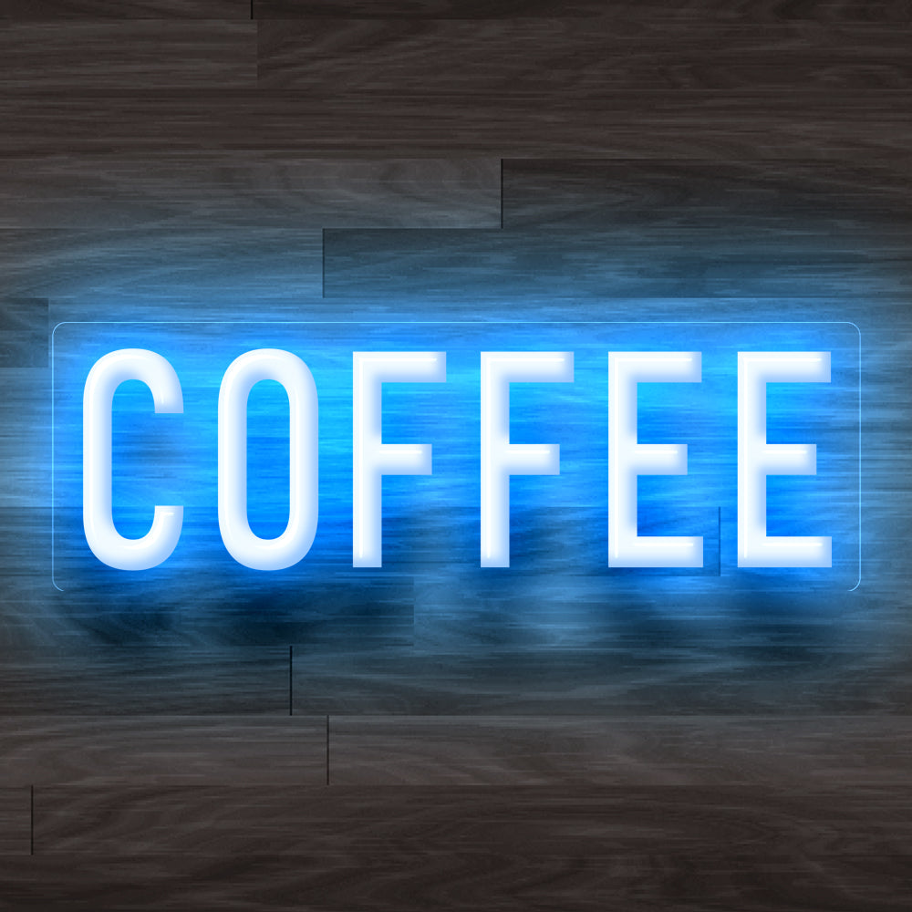 8X0019 Coffee Cafe Shop Open Home Decor Display Flexible illuminated Neon Sign