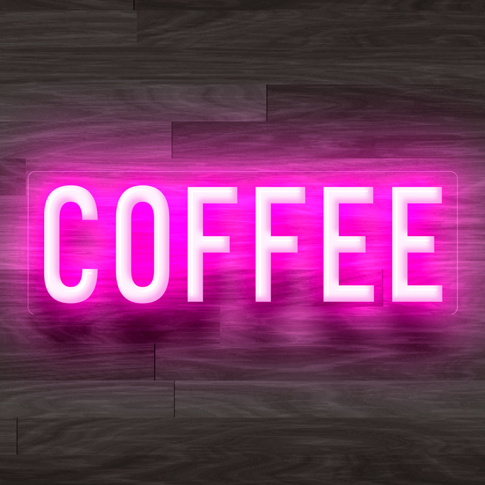 8X0019 Coffee Cafe Shop Open Home Decor Display Flexible illuminated Neon Sign