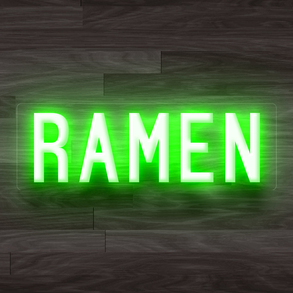 8X0021 Ramen Japanese Restaurant Decor Display Flexible illuminated Custom Neon Sign
