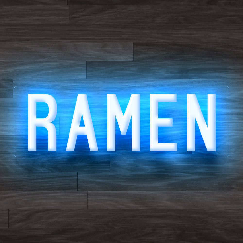 8X0021 Ramen Japanese Restaurant Decor Display Flexible illuminated Custom Neon Sign