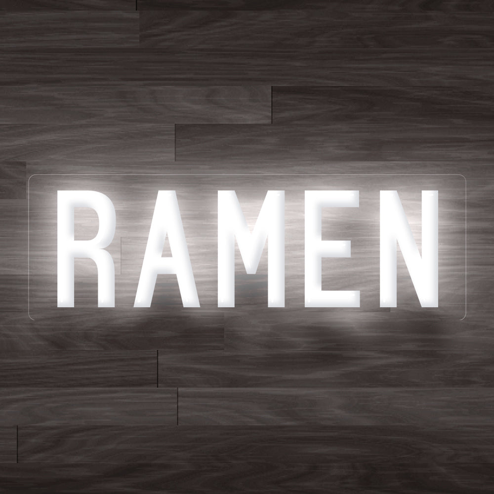 8X0021 Ramen Japanese Restaurant Decor Display Flexible illuminated Custom Neon Sign