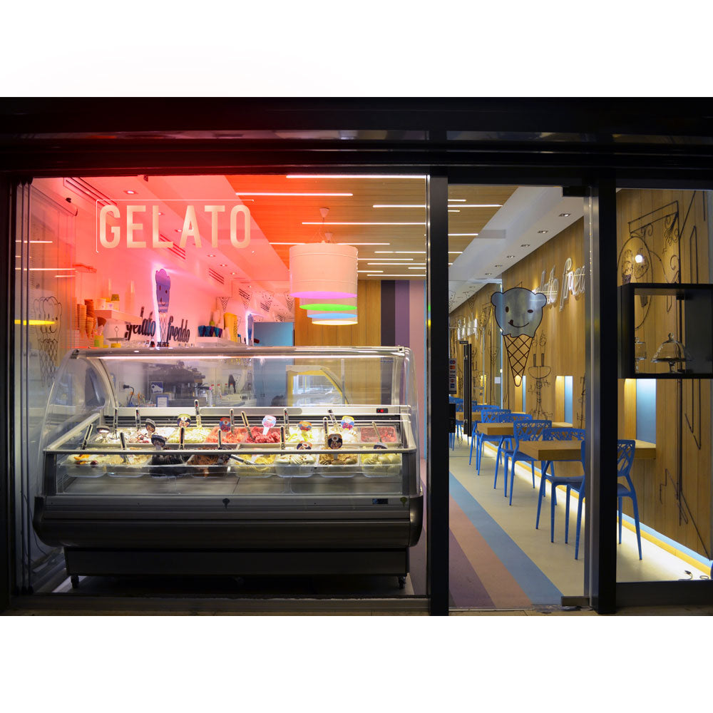8X0022 Gelato Ice Cream Shop Cafe Decor Display Flexible illuminated Custom Neon Sign