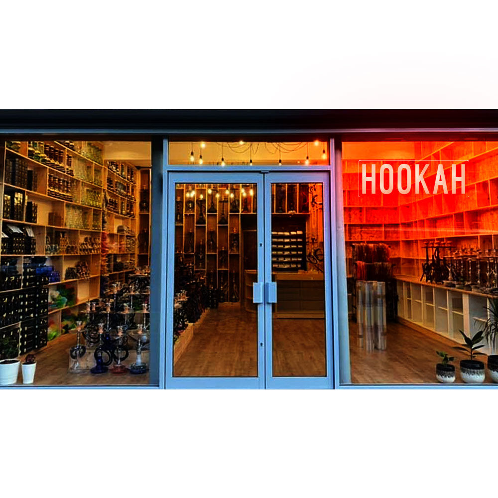 8X0026 Hookah Bar Lounge Decor Display Flexible illuminated Custom Neon Sign