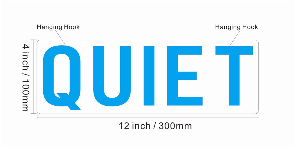 8X0030 Quiet Please Office Decor Display Flexible illuminated Custom Neon Sign