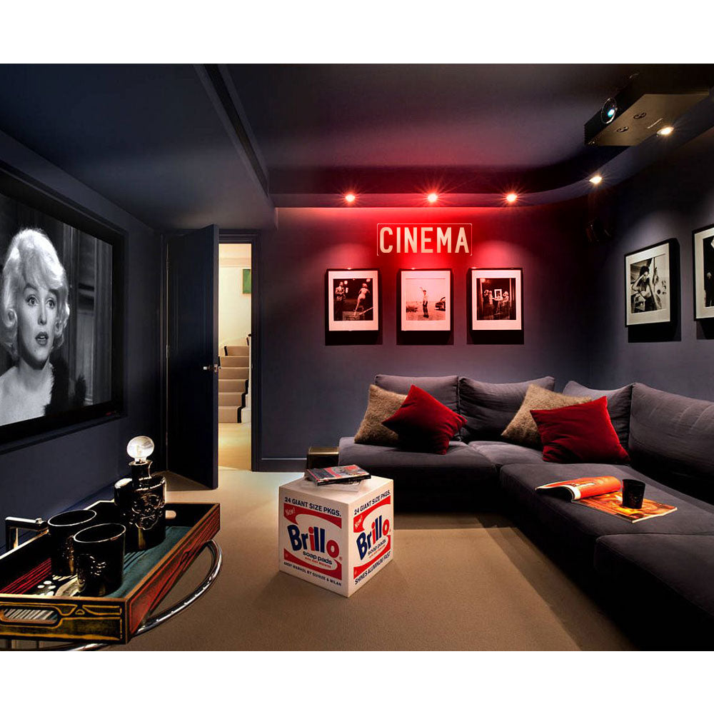 8X0031 Cinema Home Theatre Movie Decor Display Flexible illuminated Custom Neon Sign