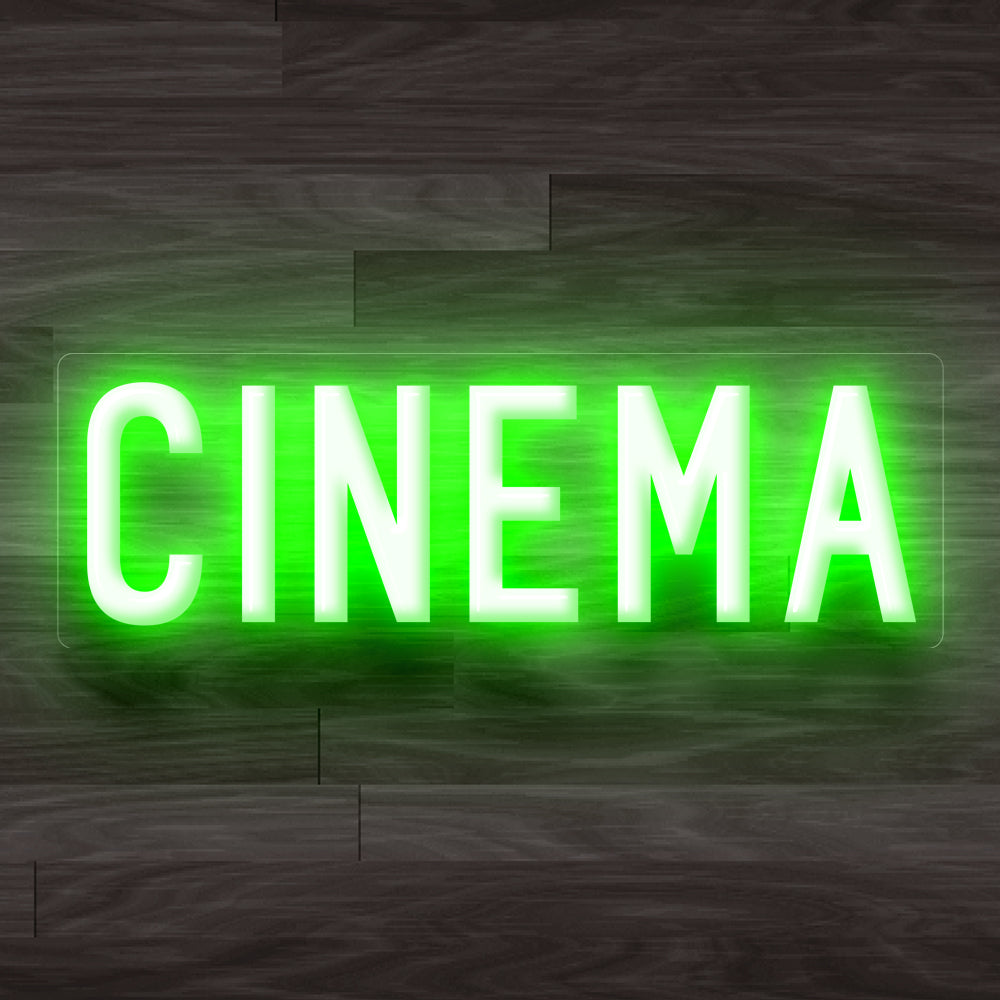 8X0031 Cinema Home Theatre Movie Decor Display Flexible illuminated Custom Neon Sign