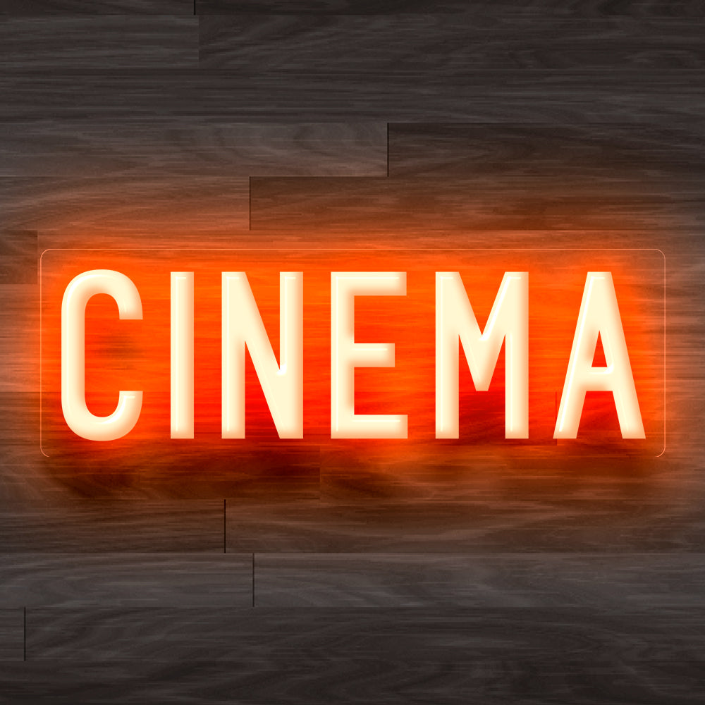 8X0031 Cinema Home Theatre Movie Decor Display Flexible illuminated Custom Neon Sign