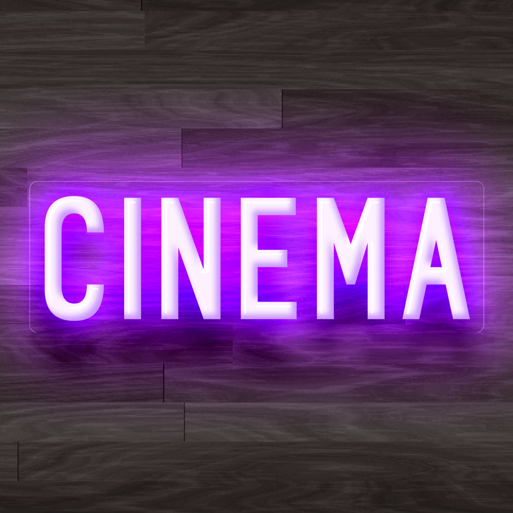 8X0031 Cinema Home Theatre Movie Decor Display Flexible illuminated Custom Neon Sign
