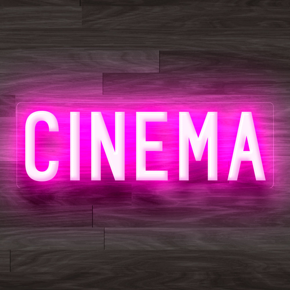 8X0031 Cinema Home Theatre Movie Decor Display Flexible illuminated Custom Neon Sign