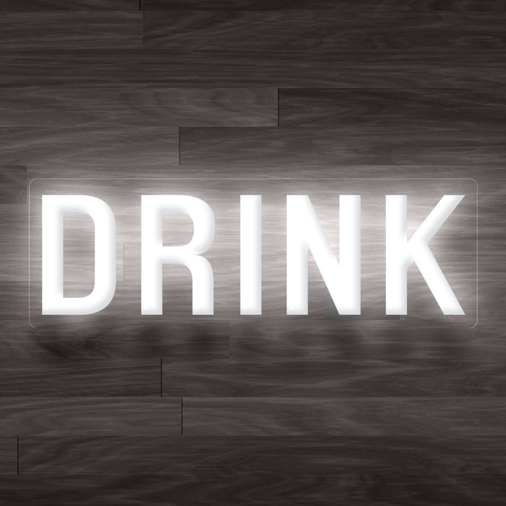 8X0036 Drink Store Home Bar Pub Decor Display Flexible illuminated Custom Neon Sign