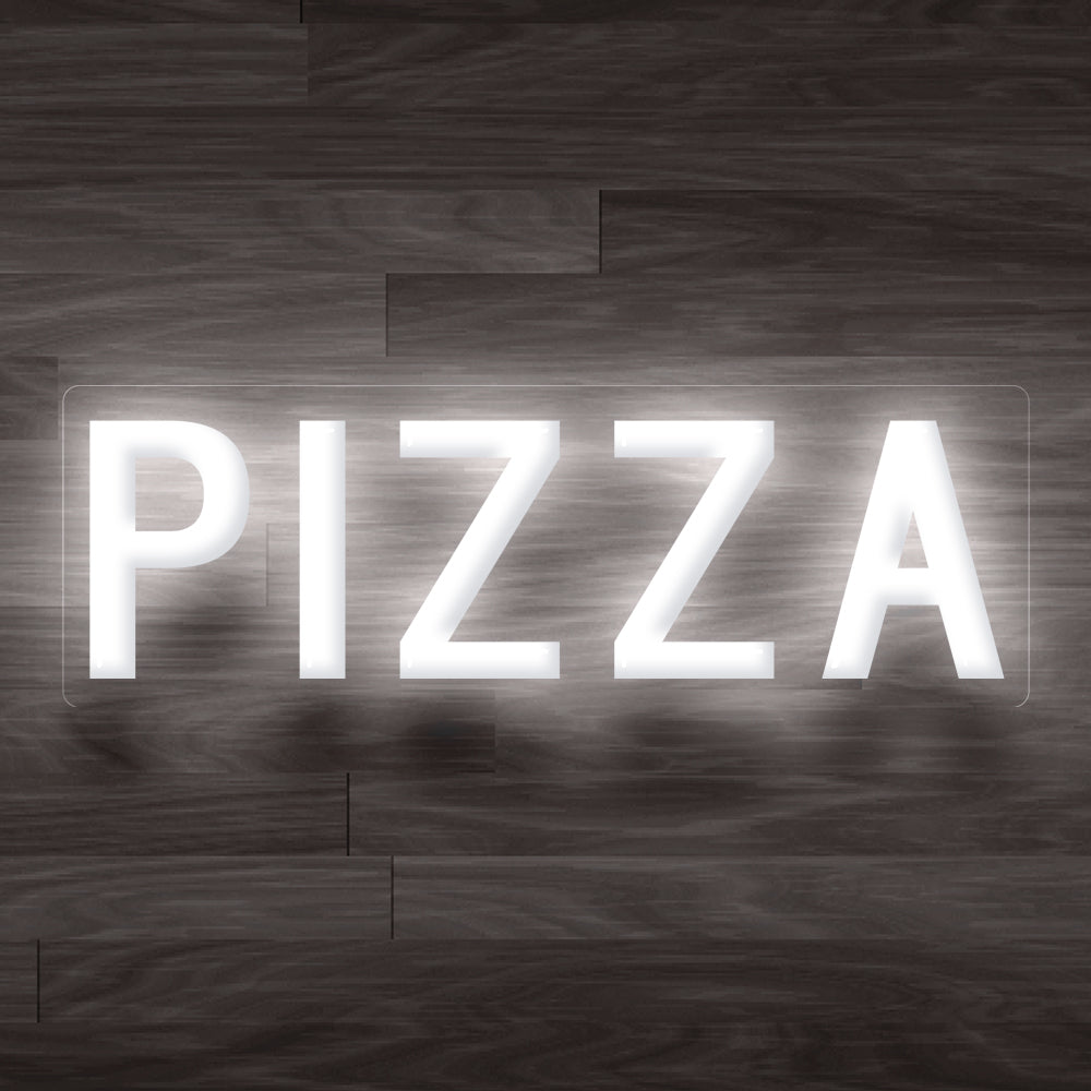8X0040 Pizza Shop Cafe Food Restaurant Decor Display Flexible illuminated Custom Neon Sign