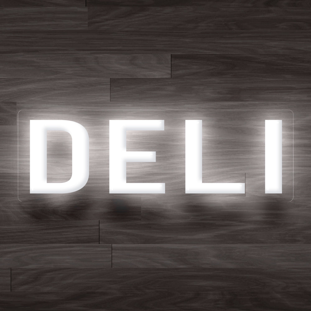 8X0044 Deli Shop Cafe Food Restaurant Decor Display Flexible illuminated Custom Neon Sign