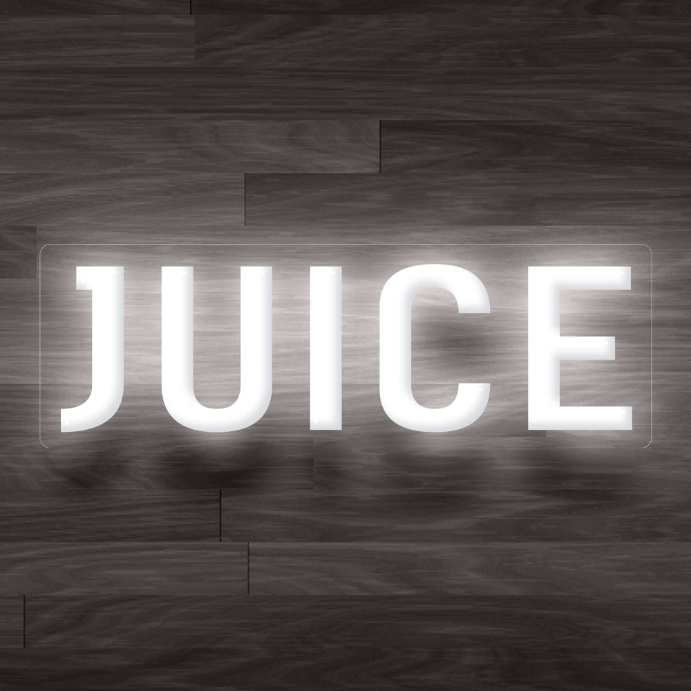 8X0046 Juice Cafe Shop Open Home Decor Display Flexible illuminated Custom Neon Sign