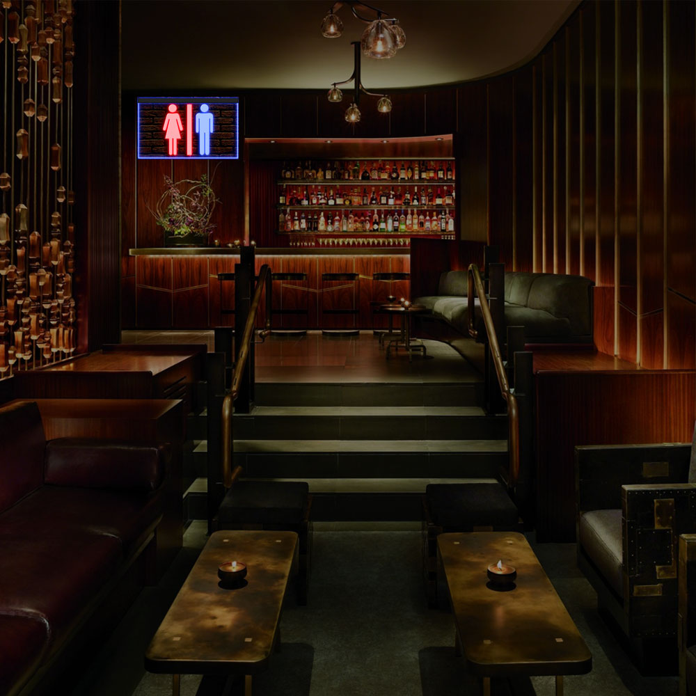 DC120028 Toilet Restroom Washroom Bathrooms Lounge Home Decor Display illuminated Night Light Neon Sign Dual Color