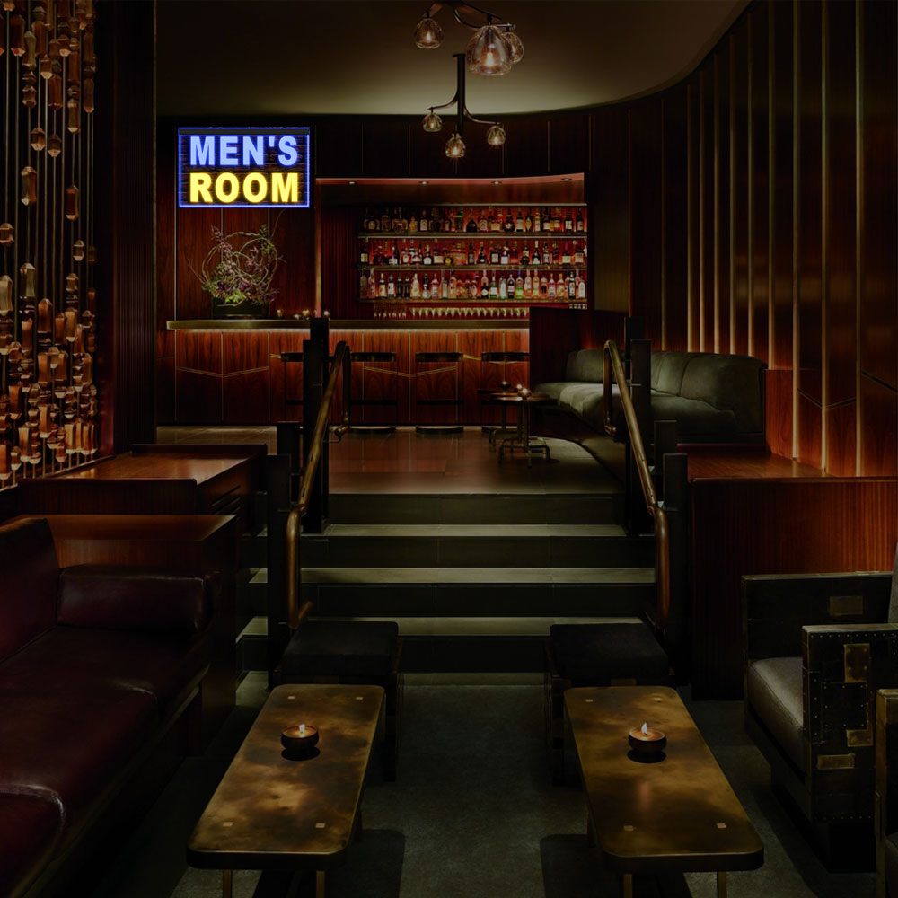 DC120055 Men's Room Toilet Restroom Washment Home Decor Display illuminated Night Light Neon Sign Dual Color