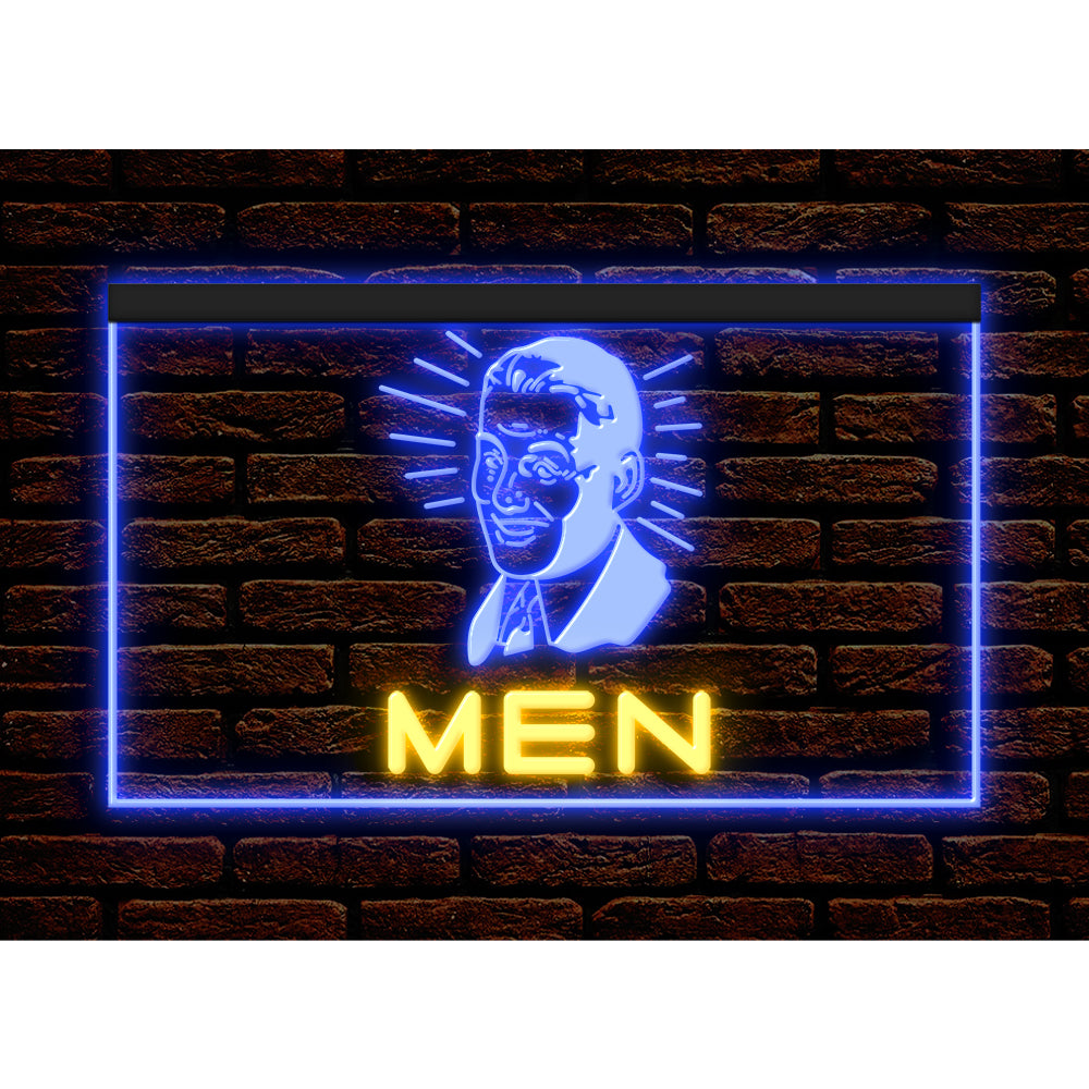 DC120105 Gentle Men Fitting Room Toilets Restroom Home Decor Display illuminated Night Light Neon Sign Dual Color
