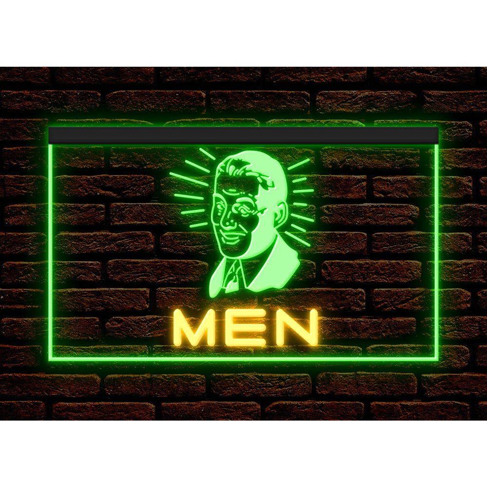 DC120105 Gentle Men Fitting Room Toilets Restroom Home Decor Display illuminated Night Light Neon Sign Dual Color