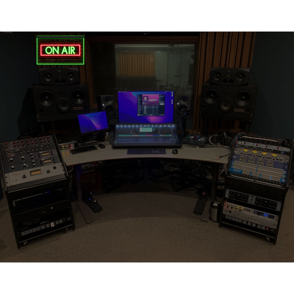 DC140017 On Air Recording Live Studio Room Display illuminated Night Light Neon Sign Dual Color