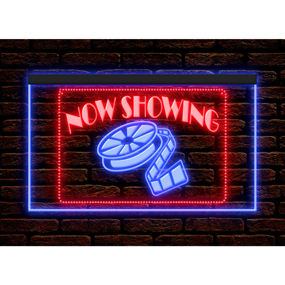 DC140029 Now Showing On The Air Live Home Decor Display illuminated Night Light Neon Sign Dual Color