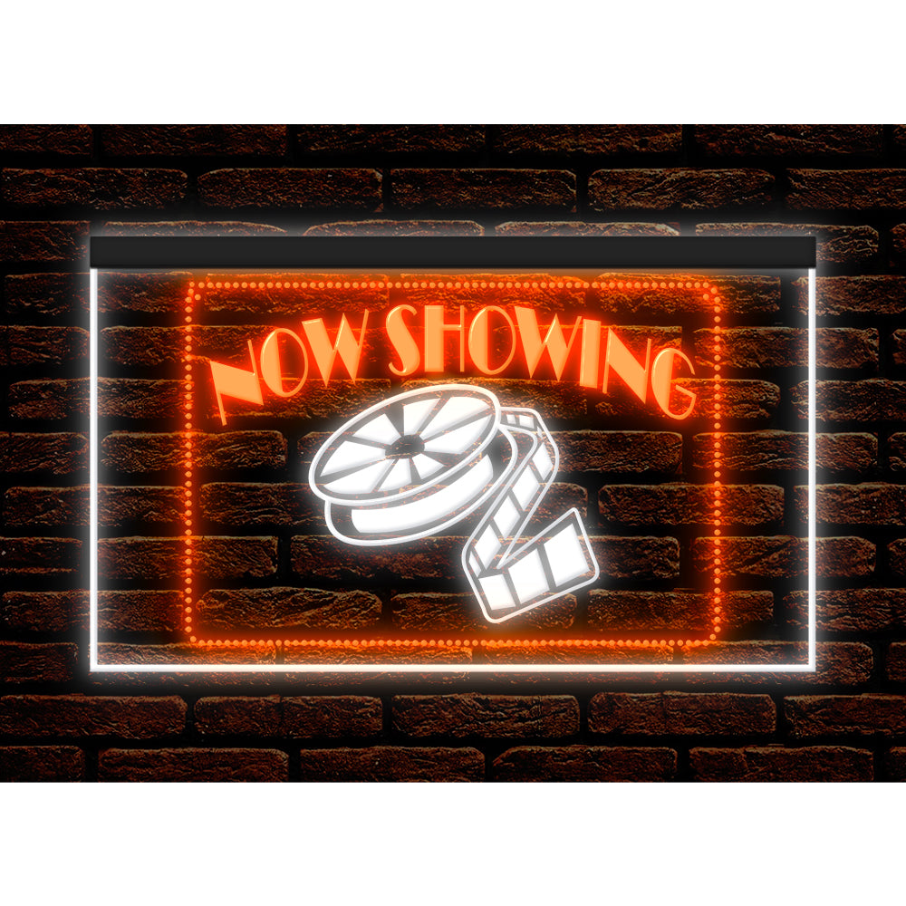DC140029 Now Showing On The Air Live Home Decor Display illuminated Night Light Neon Sign Dual Color