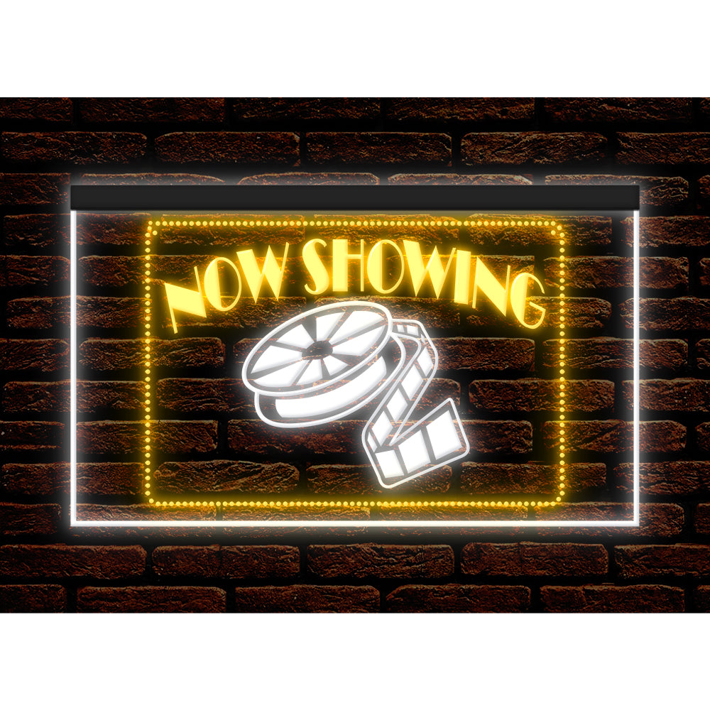 DC140029 Now Showing On The Air Live Home Decor Display illuminated Night Light Neon Sign Dual Color