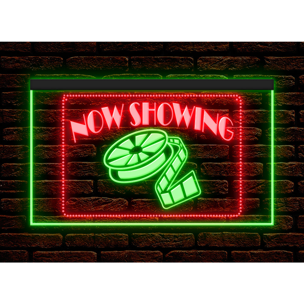 DC140029 Now Showing On The Air Live Home Decor Display illuminated Night Light Neon Sign Dual Color