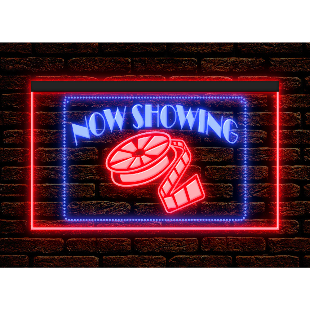 DC140029 Now Showing On The Air Live Home Decor Display illuminated Night Light Neon Sign Dual Color