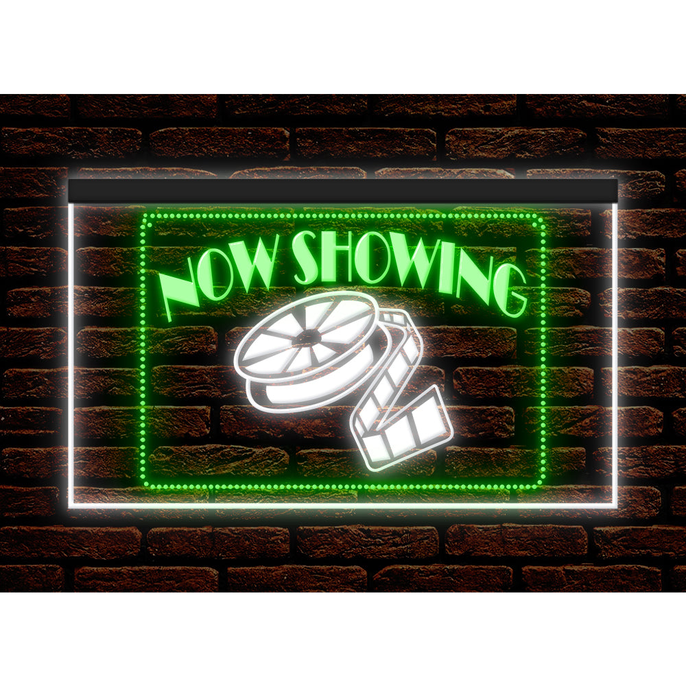 DC140029 Now Showing On The Air Live Home Decor Display illuminated Night Light Neon Sign Dual Color