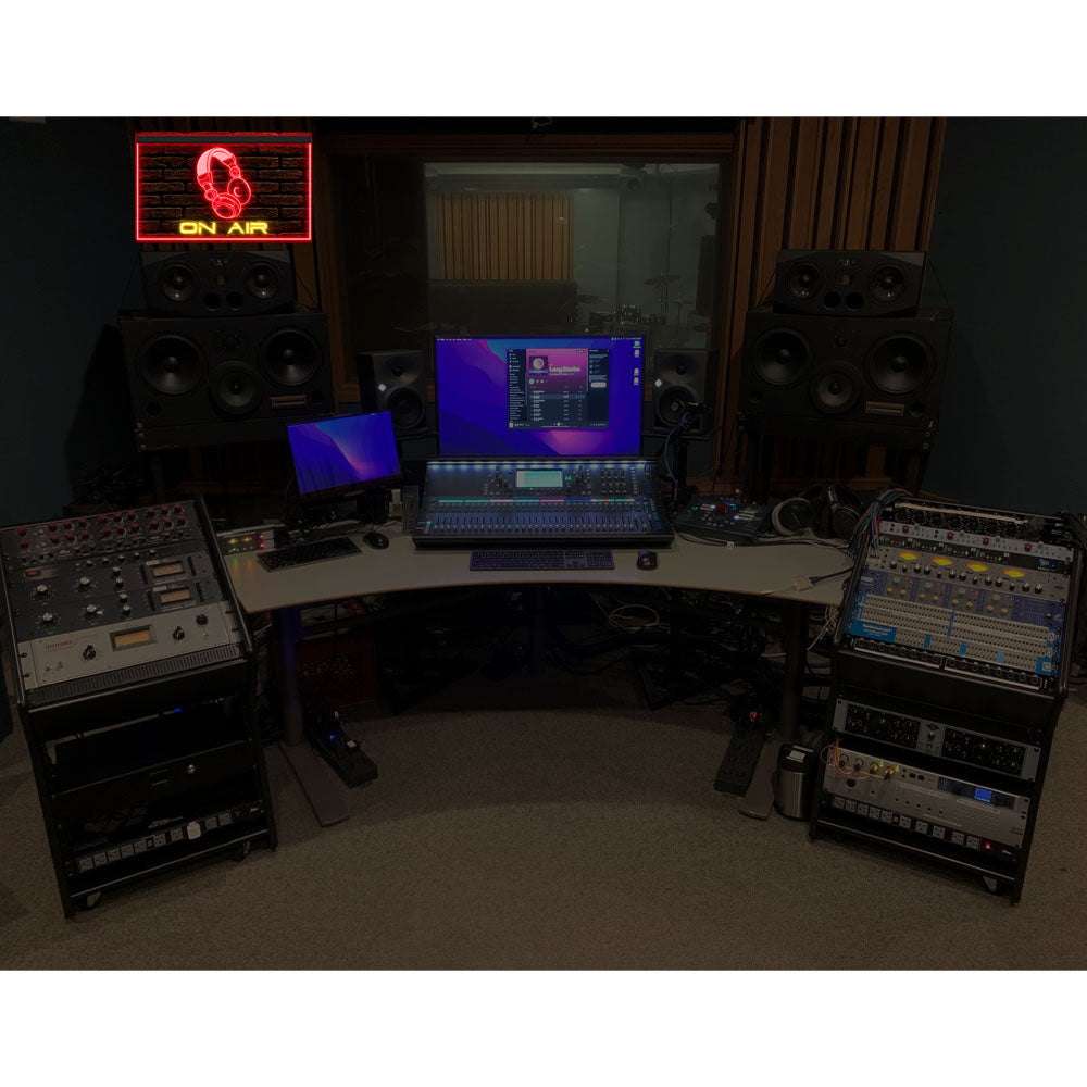 DC140049 On Air Recording Live Studio Room Display illuminated Night Light Neon Sign Dual Color