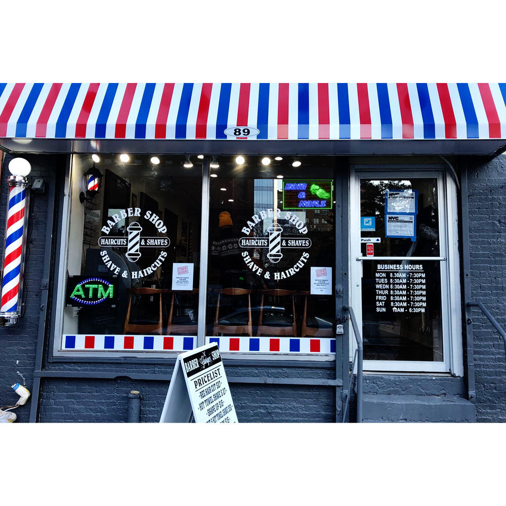 DC160031 Hair Nails Beauty Salon Open Home Decor Display illuminated Night Light Neon Sign Dual Color