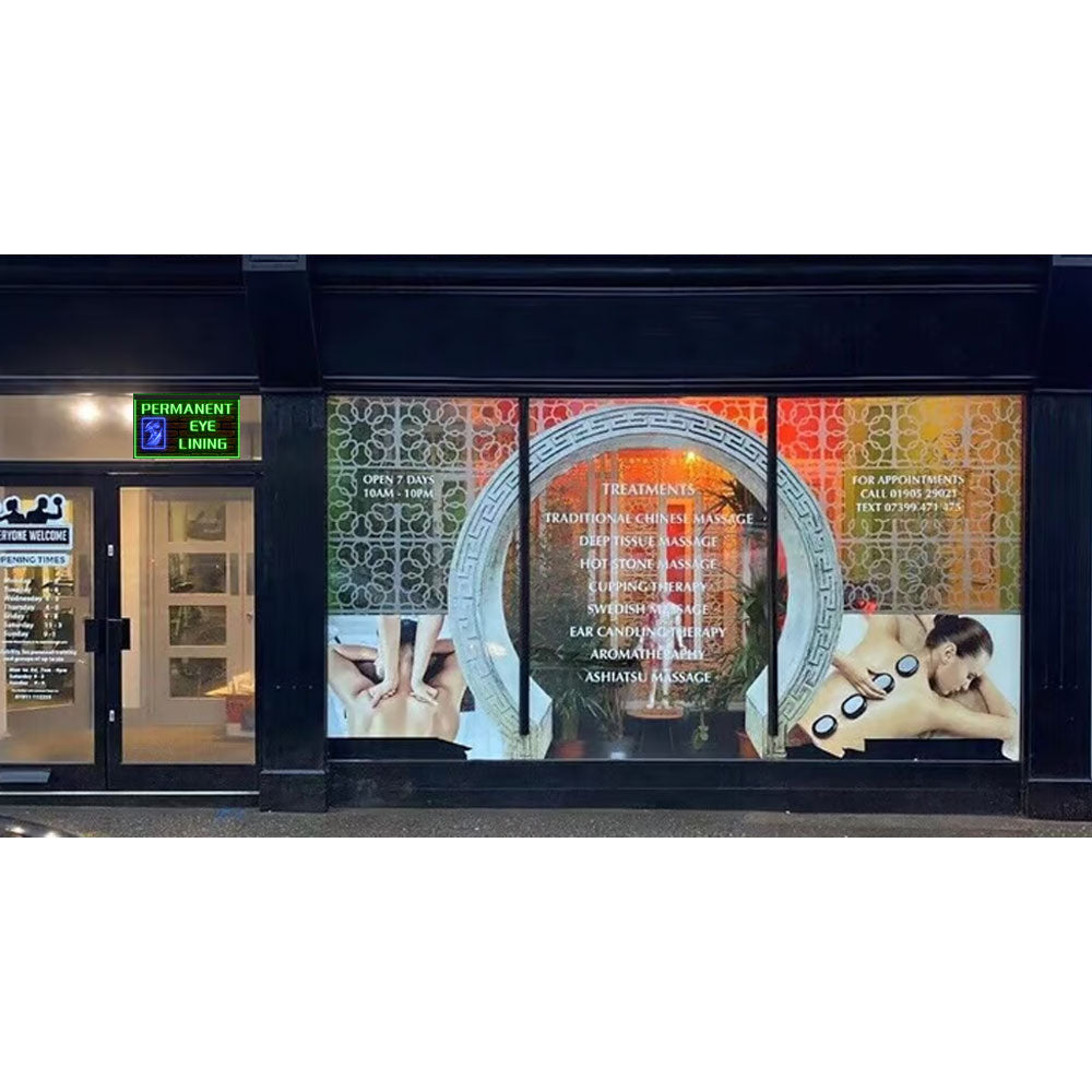 DC160064 Permanent Eye Lining Beauty Salon Home Decor Display illuminated Night Light Neon Sign Dual Color