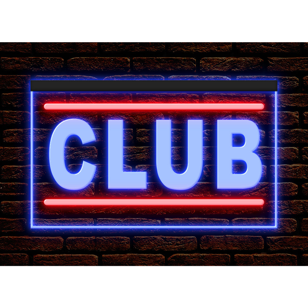 DC170052 Club Bar Happy Hours Home Decor Beer Display illuminated Night Light Neon Sign Dual Color