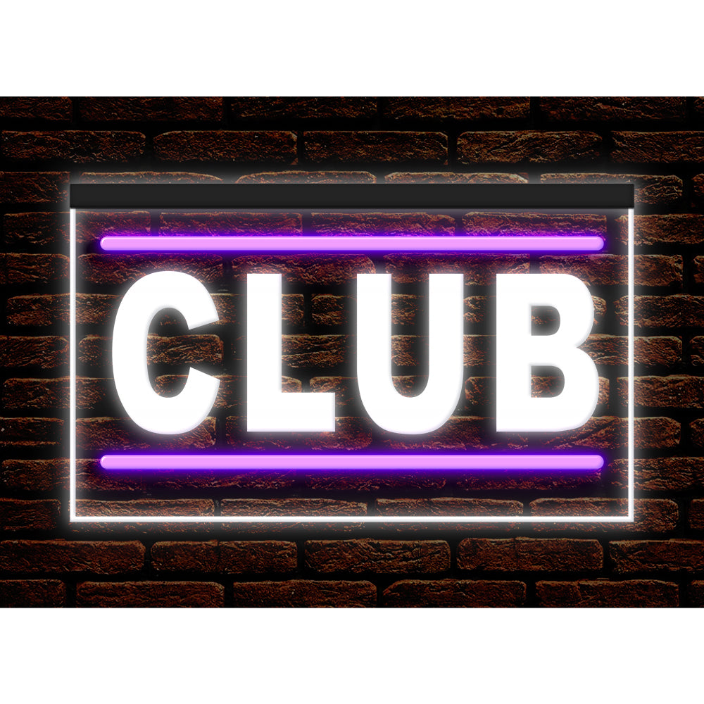DC170052 Club Bar Happy Hours Home Decor Beer Display illuminated Night Light Neon Sign Dual Color