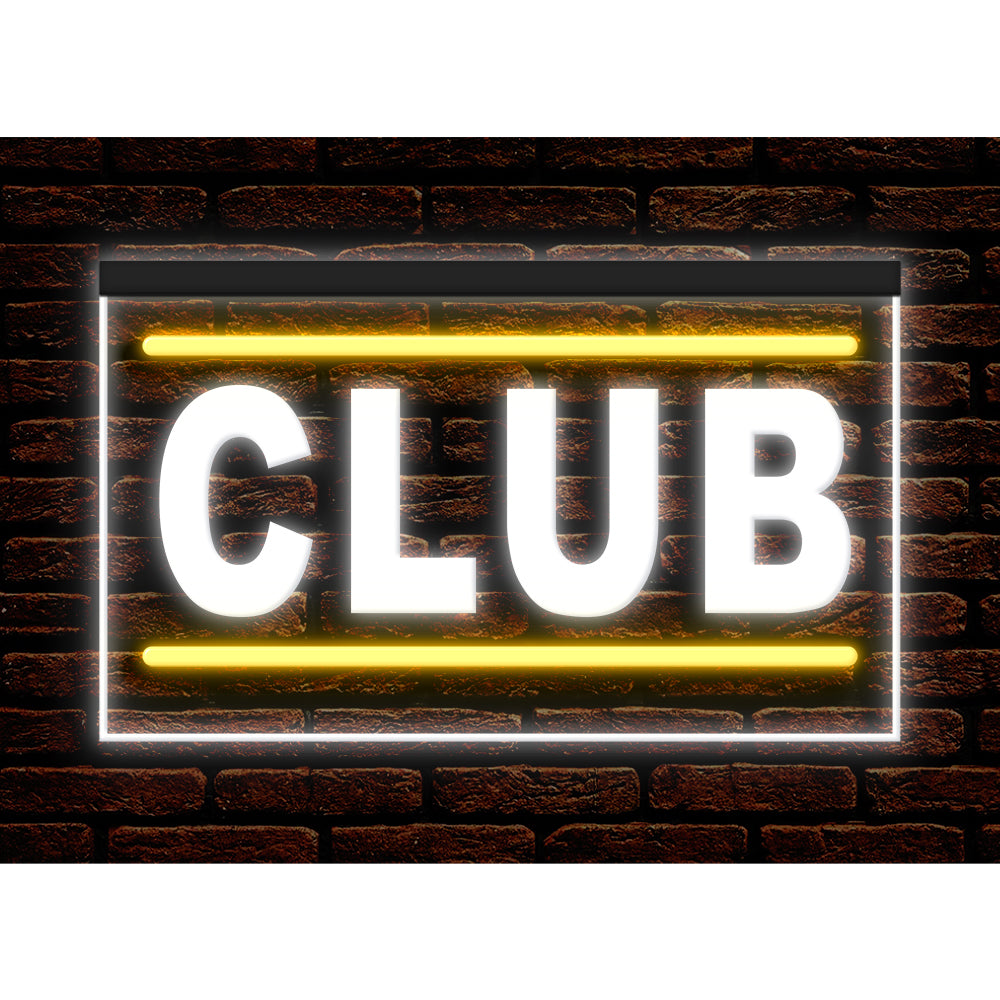 DC170052 Club Bar Happy Hours Home Decor Beer Display illuminated Night Light Neon Sign Dual Color