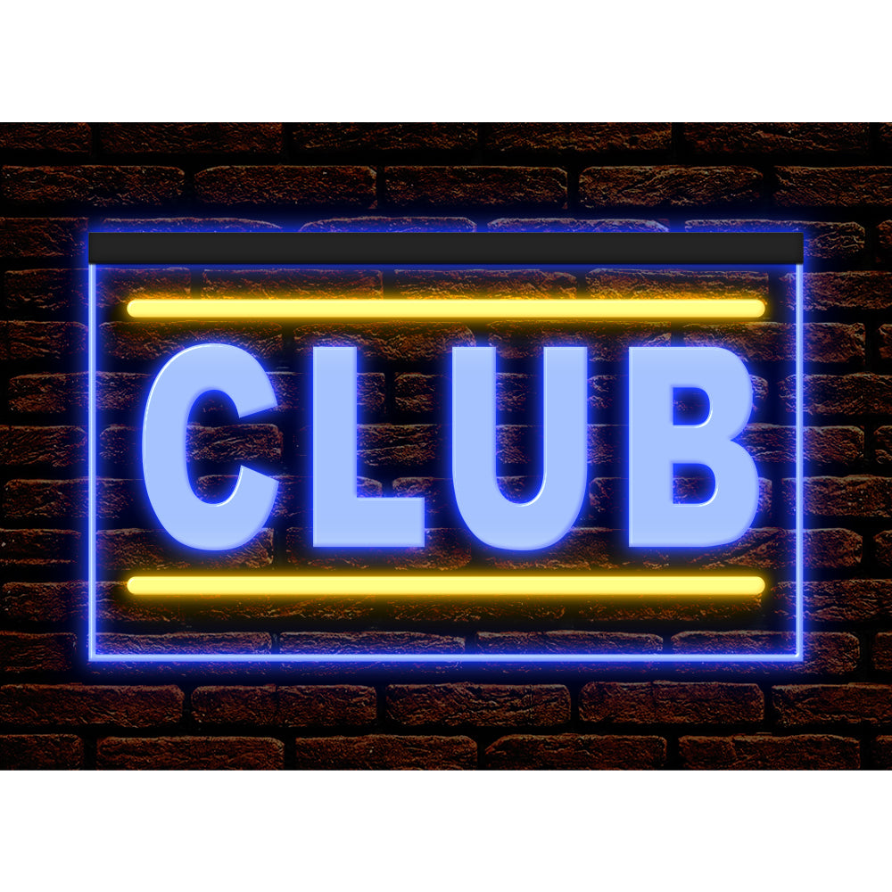 DC170052 Club Bar Happy Hours Home Decor Beer Display illuminated Night Light Neon Sign Dual Color