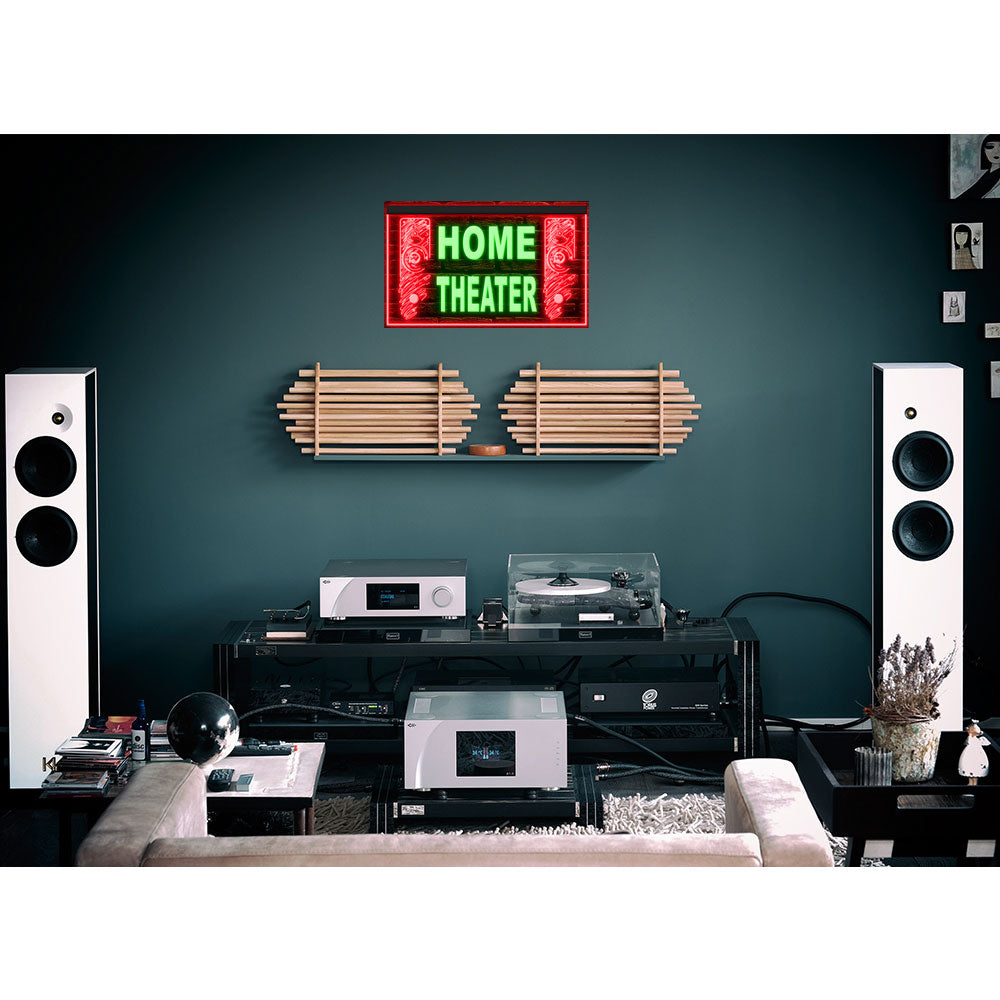 DC170092 Home Theater Studio Home Decor Display illuminated Night Light Neon Sign Dual Color