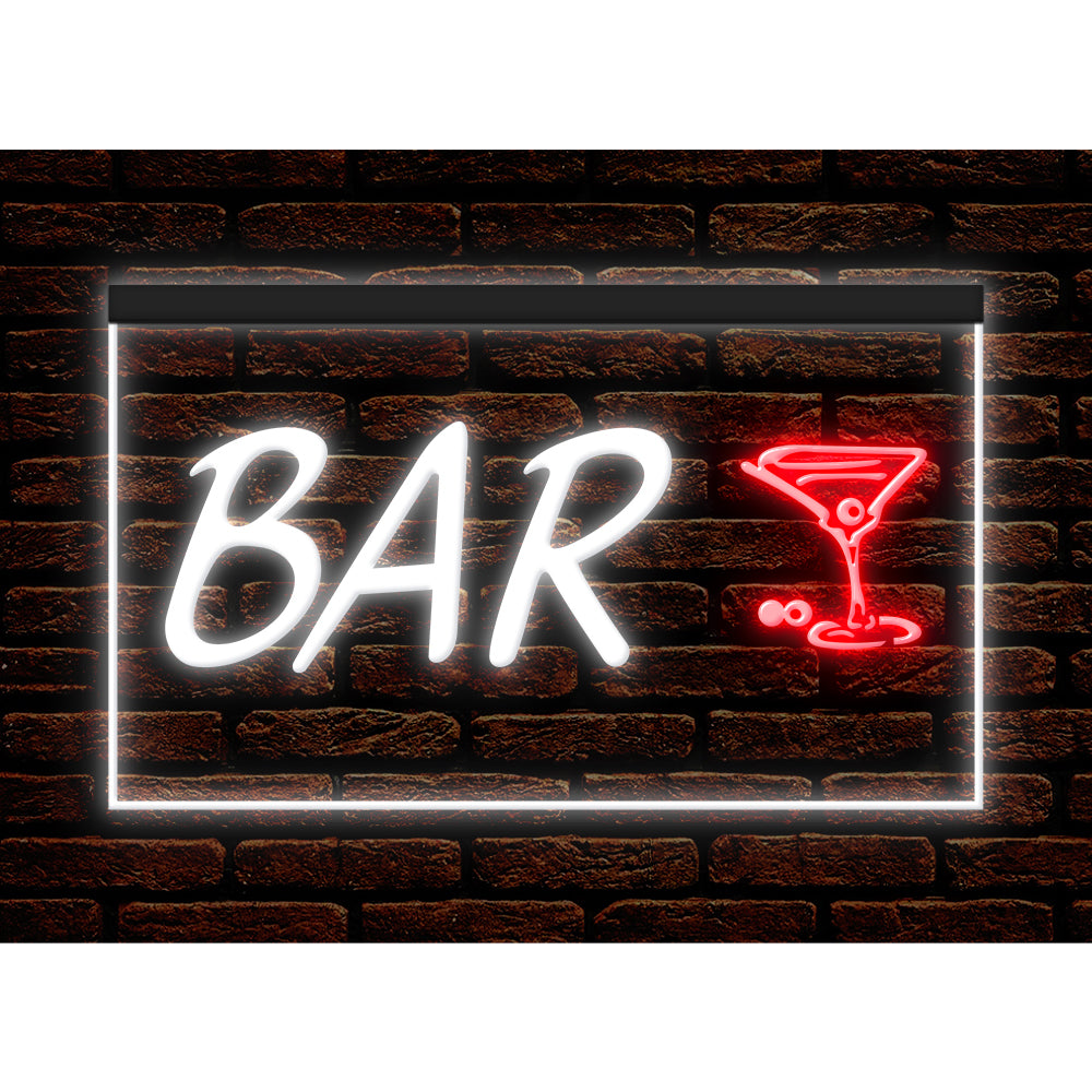 DC170152 Bar Pub Club Home Decor Open Display illuminated Night Light Neon Sign Dual Color