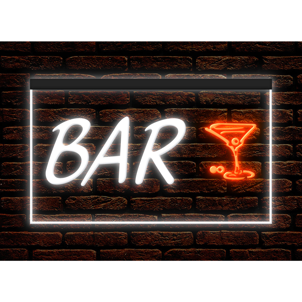 DC170152 Bar Pub Club Home Decor Open Display illuminated Night Light Neon Sign Dual Color