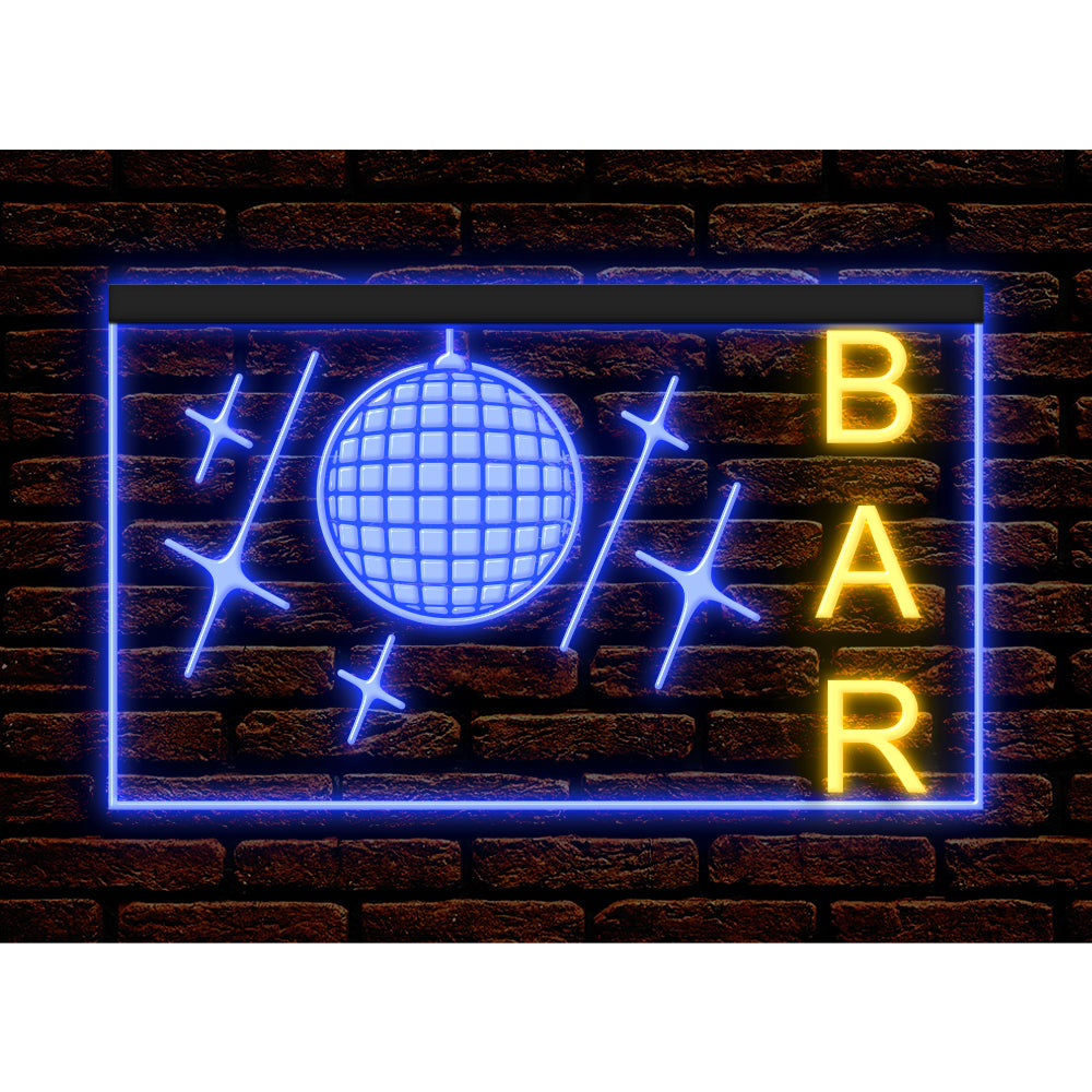 DC170158 Bar Pub Club Home Decor Open Display illuminated Night Light Neon Sign Dual Color