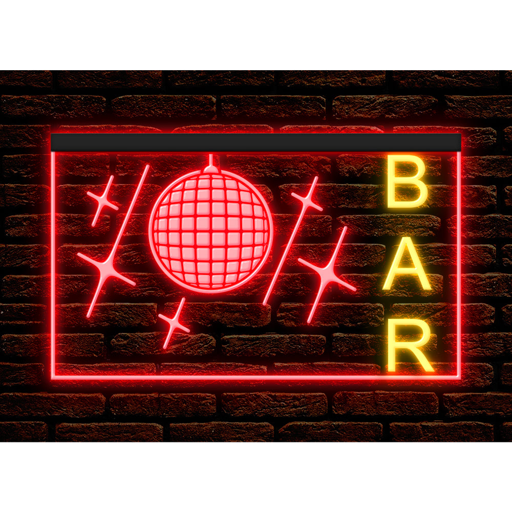 DC170158 Bar Pub Club Home Decor Open Display illuminated Night Light Neon Sign Dual Color