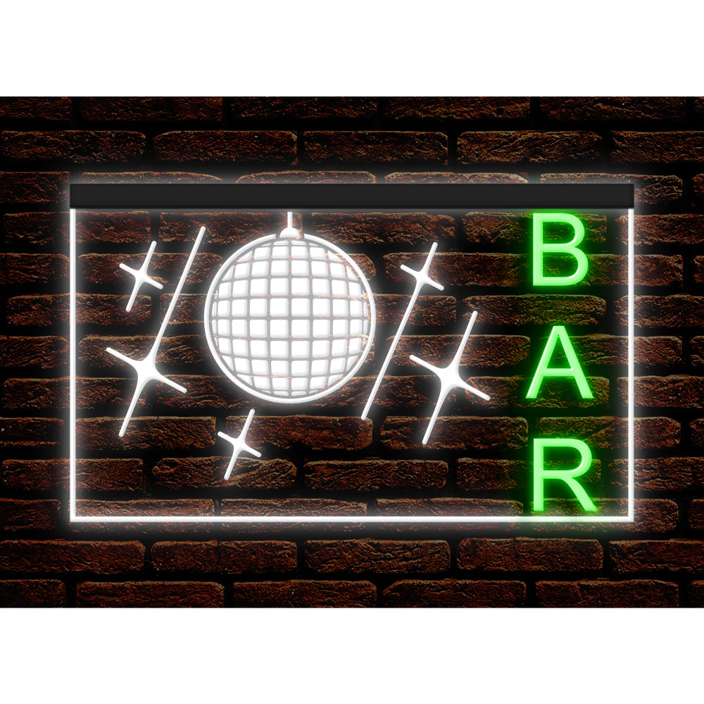 DC170158 Bar Pub Club Home Decor Open Display illuminated Night Light Neon Sign Dual Color